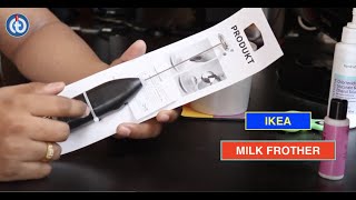 IKEA MILK FROTHER Review amp Battery Installation [upl. by Jeana144]