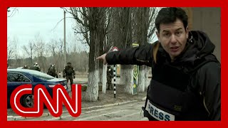 CNN reporter This shows just how close Russian forces are to Ukraine capital [upl. by Sonstrom]