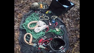 Recreational Tree Climbing Gear amp Set up 2018 Part 1 of 2 [upl. by Ralf372]