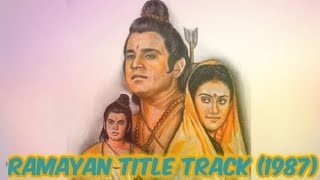 Ramayana Title Track 1987  Mangala Bhavana  Sujita Priyadarshini  Cover Song  Ram Bhajan [upl. by Krute]