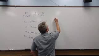 Partial Fractions  Equating Coefficients [upl. by Oinotna46]