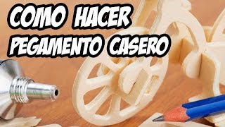 Como hacer pegamento casero  Engrudo [upl. by Rilda]