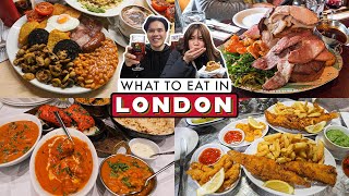 LONDON Food Guide  15 Great Places to Eat [upl. by Inail]