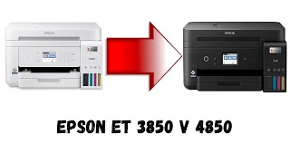 Epson Eco Tank 3850 V 4850 [upl. by Eelyahs]