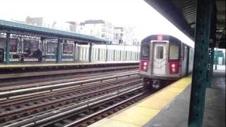 NYC Subway in Bronx and Manhattan elevated and underground [upl. by Aikyn903]