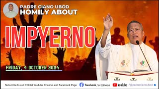 Fr Ciano Homily about IMPYERNO  1042024 [upl. by Yeslek634]