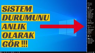 Bilgisayar Donanım Durumu ve Sıcaklığını Anlık İzlemek  Windows 10 ÜCRETSİZ [upl. by Woodman23]