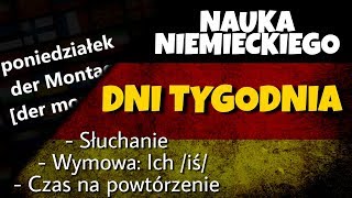 Dni tygodnia po niemiecku [upl. by Marisa]