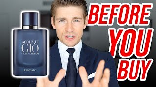 BEFORE YOU BUY  Acqua di Gio PROFONDO Jeremy Fragrance [upl. by Hillell970]