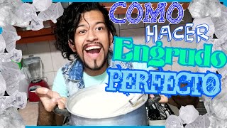 Como hacer Engrudo PERFECTO EDREI POP [upl. by Platto]