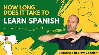 How long does it take to learn Spanish  Beginner Spanish [upl. by Libre]