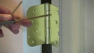 How to Level amp Plumb a Door [upl. by Gabbert]