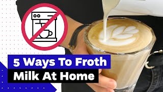 How To Froth Milk At Home Best Milk Frothers Review [upl. by Ziul]