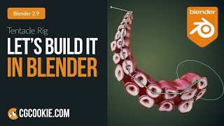 Tentacle Rig  Lets Build It In Blender [upl. by Rema491]