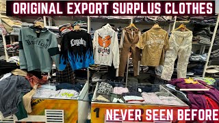 Original Export Surplus Mens Wear WholesaleMumbai Surplus GodownExport surplusClothing Mafia 2 [upl. by Elehcir]