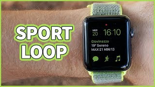 Recensione cinturino Sport Loop per Apple Watch [upl. by Adnorhs]