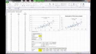 Excel  Polynomial Quadratic Regression [upl. by Eillib800]