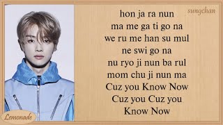 NCT U  Know Now Easy Lyrics [upl. by Mimi]