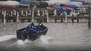 The worlds first fully 3D printed boat which is both seaworthy and printed in one single piece [upl. by Halyk164]