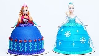 HOW TO MAKE A DISNEY PRINCESS SISTERS CAKE  NERDY NUMMIES [upl. by Sirdi891]