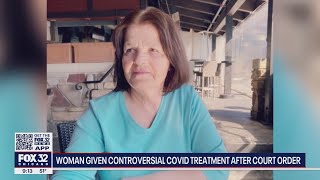 COVID19 patient shows improvement after receiving ivermectin following legal battle with hospital [upl. by Monjan]