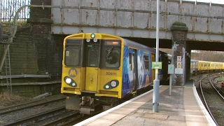 Half an Hour at 216  Birkenhead North Station 1022017  Class 507 508 terminus [upl. by Peggi]