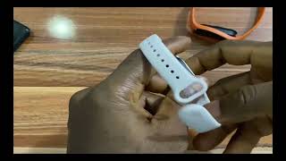 How to Change Mi Band 8 Straps [upl. by Lashonde739]