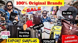 Original Branded Export Surplus Mumbai  Cheapest Wholesale amp Retail Shop  Upto 80 Discount [upl. by Small]