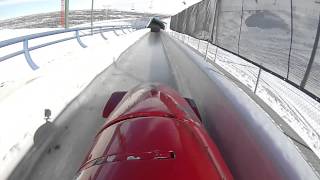 Bobsled Pilot POV Calgary [upl. by Kall]