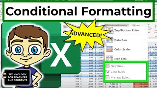 Excel Conditional Formatting Advanced Technique [upl. by Ijan567]