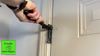 How To Fix A Sticky Exterior Door  3 Easy Fixes [upl. by Beauvais858]