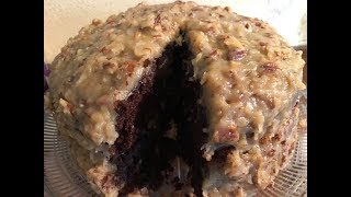 German Chocolate Cake Recipe  Southern Sassy Mama [upl. by Airdni]