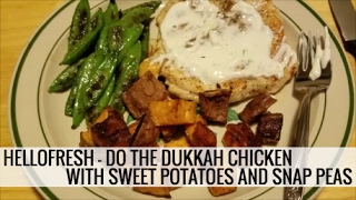 HELLOFRESH  DO THE DUKKAH CHICKEN [upl. by Alyakem120]