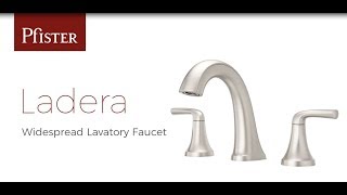 Installing a Ladera Widespread Bathroom Faucet [upl. by Narah]