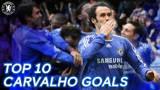 Top 10 Ricardo Carvalho Goals  Chelsea Tops [upl. by Lien100]