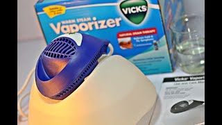 How to use Vicks Warm Steam Vaporizer [upl. by Bethel]