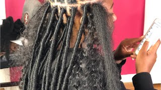 Faux Locs Quick Method UPDATE [upl. by Nathanoj]