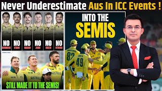 AUS vs AFG Steve Smith led Australia becomes first team from Group B to qualify for semis of CT [upl. by Pool546]