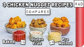 3 Chicken Nugget Recipes COMPARED  Sorted Food [upl. by Neuberger]