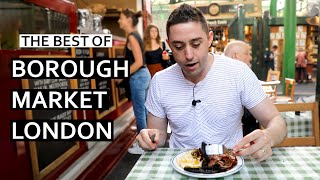 Best of Borough Market in London Street Food in the UK [upl. by Aciria]