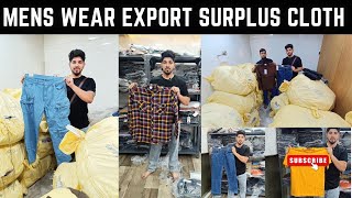 Cheapest Export surplus Wholesaler  Cheapest branded clothes in mumbai  Export surplus [upl. by Nnaoj]