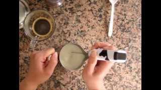 How To Latte Art With Instant Coffee [upl. by Ahtebbat896]