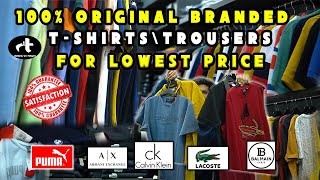 🤯Cheapest Surplus Branded Tshirts Branded Surplus Raghu In Town [upl. by Ayhdnas]